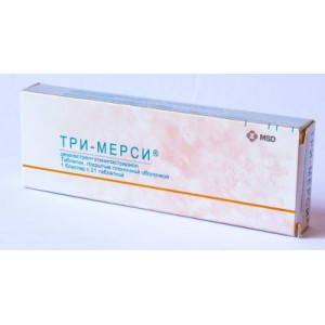 ТРИ-МЕРСИ №21 ТАБ. П/П/О ТРИ-МЕРСИ №21 ТАБ. П/П/О